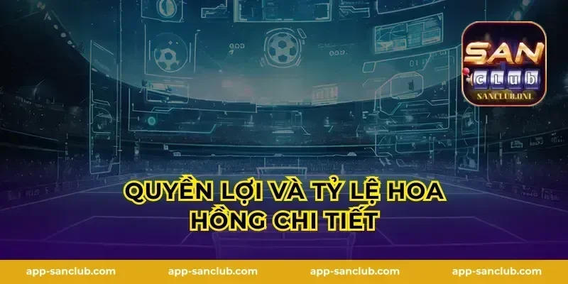 Quyền lợi và tỷ lệ hoa hồng chi tiết