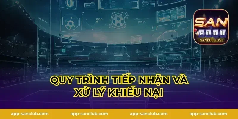 Quy trình tiếp nhận và xử lý khiếu nại