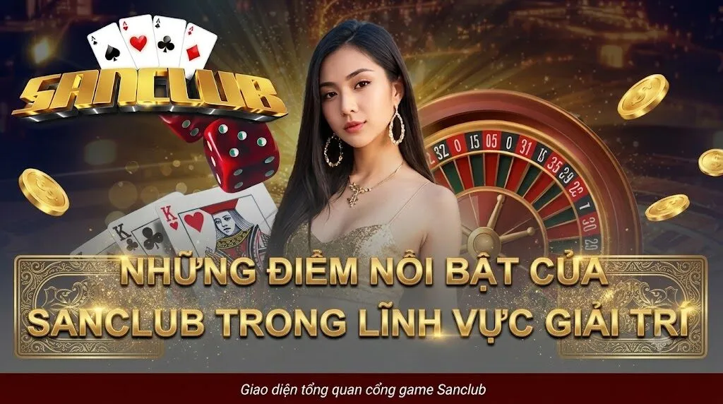 Điểm nổi bật của nhà cái Sanclub